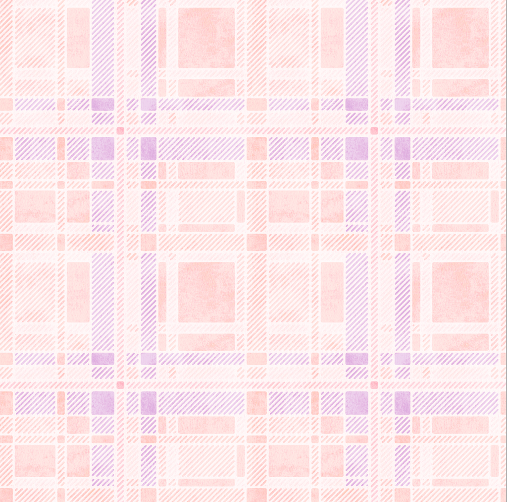 Pink Mode Plaid Wallcovering | DW Bespoke Studios