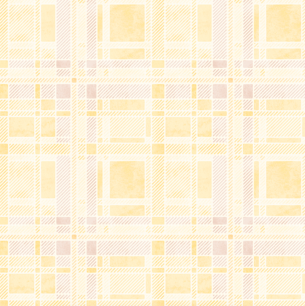 Sunshine Yellow Mode Plaid Contemporary | Architectural Wallcoverings