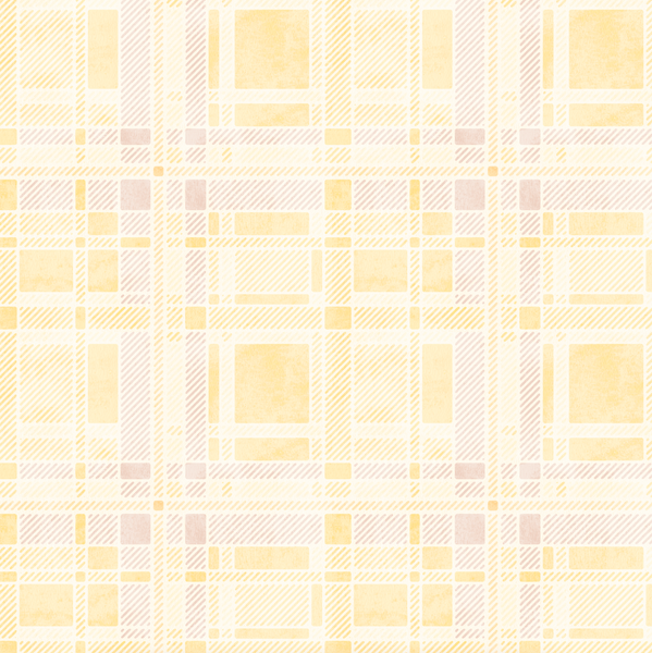 Sunshine Yellow Mode Plaid Wallcovering | DW Bespoke Studios