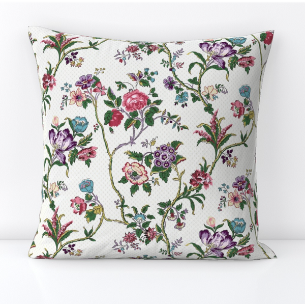 Irasburg 20" Square Velvet Throw Pillow  Cover + Insert