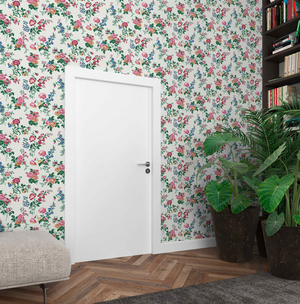 Delia's Floral 1950's Wallpaper | DW Bespoke Studios