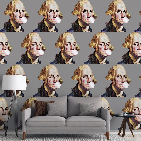Washington Blows.. Bubbles Pop Art | Architectural Wallcoverings