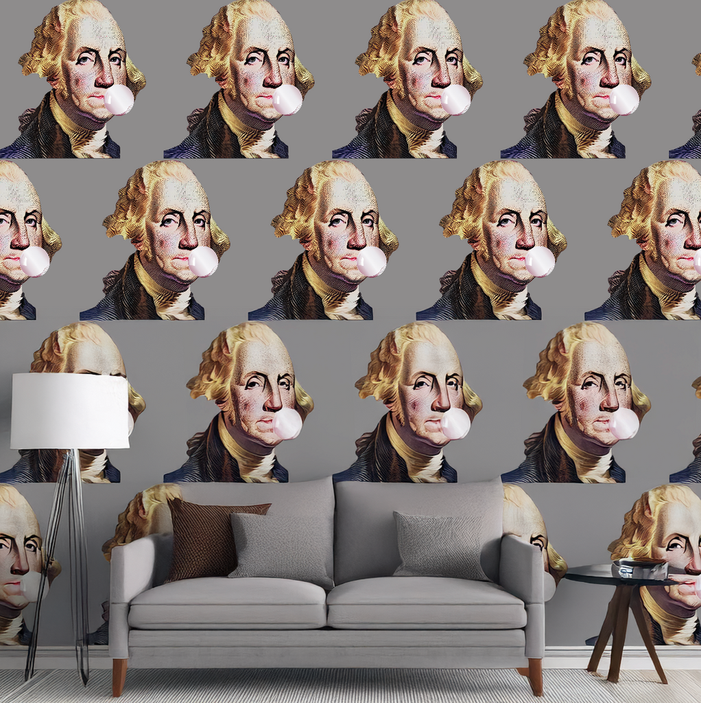 Washington Blows.. Bubbles Wallcovering | DW Bespoke Studios
