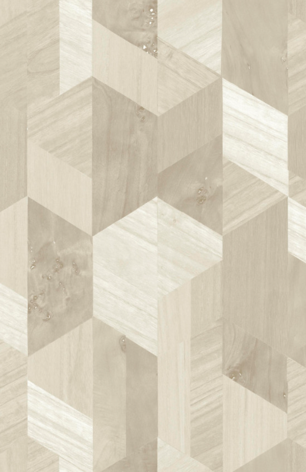 Cedar Wallcovering - Light Beige Wallcovering | Arte International