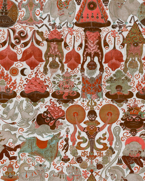 Yama Dharmaraja - Light Wallcovering | Mind the Gap