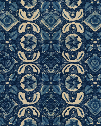 Varanasi - Indigo Wallcovering | Mind the Gap