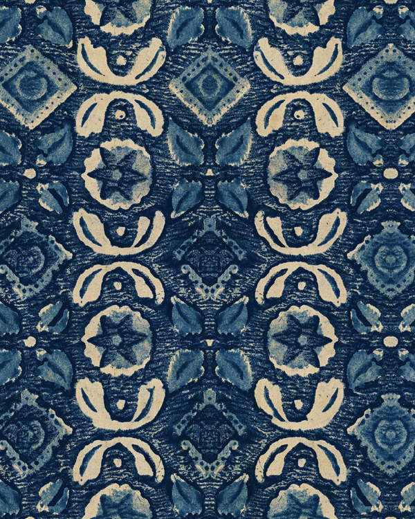 Varanasi - Indigo Wallcovering | Mind the Gap