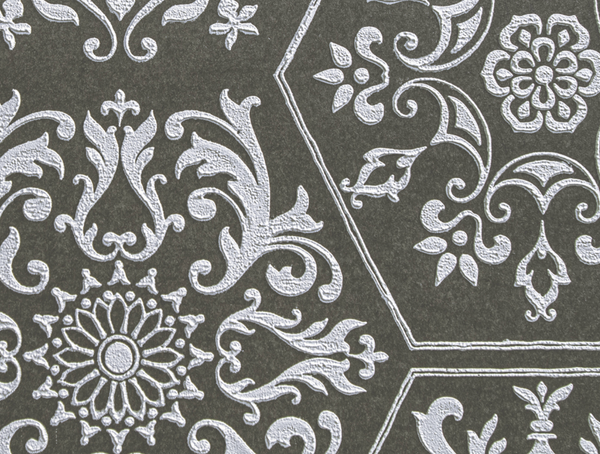 Serigraph Brocade - Sculpted Slate | Maya Romanoff