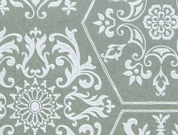 Serigraph Brocade - Embellished Blue | Maya Romanoff