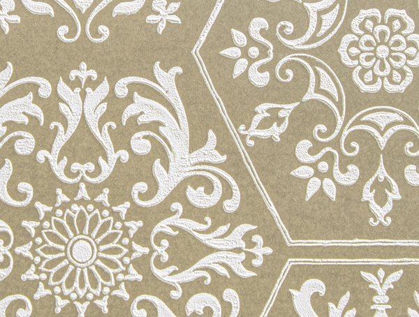 Serigraph Brocade - Etched Linen | Maya Romanoff