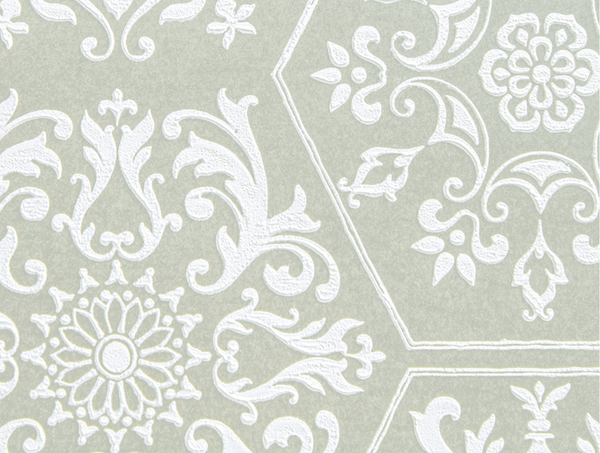 Serigraph Brocade - Engraved Grey | Maya Romanoff