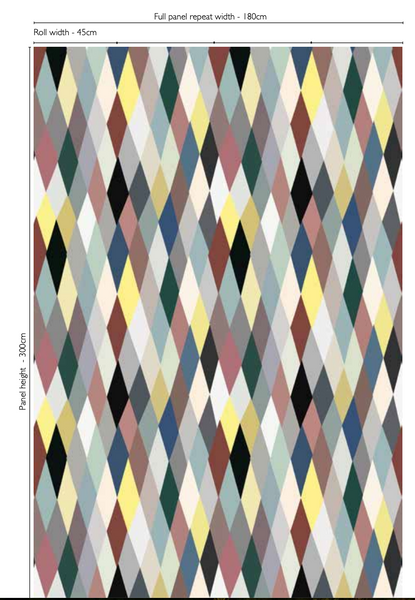 Mascarade Panel 1  Wallpaper | Christian Lacroix Europe