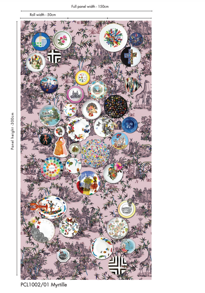 Foile Panel 1  Wallpaper | Christian Lacroix Europe