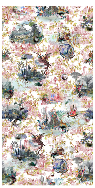 Reveries Panel 02  Wallpaper | Christian Lacroix Europe