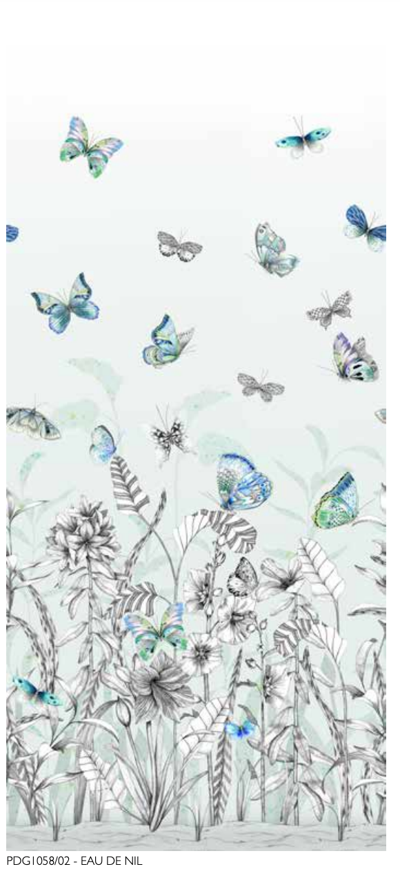 Papillons Butterfly Panel 02 | Designer's Guild Europe