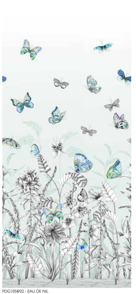 Papillons Butterfly Panel 02  Wallpaper | Designer's Guild Europe