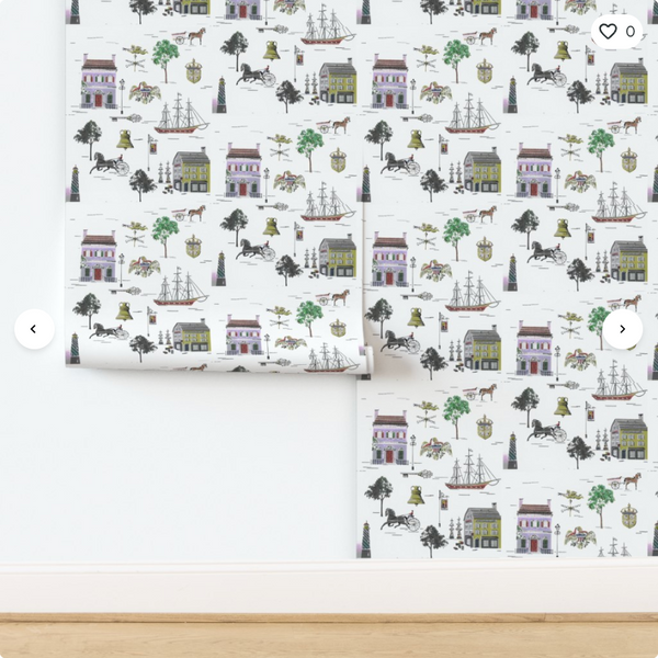 Margaret's Americana Vintage 1920s Traditional | Architectural Wallcoverings