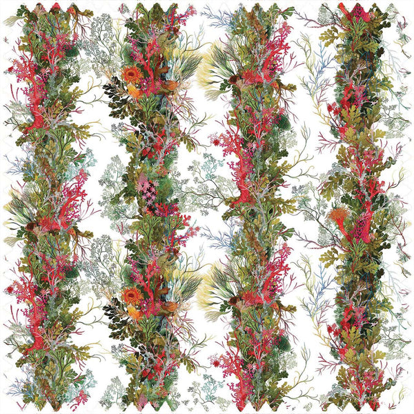 Seaweed Column Linen Original | Timorous Beasties Fabric