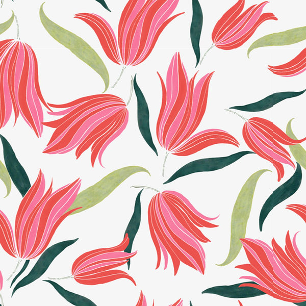 Secret Garden Cherry Bomb | Abnormals Anonymous Wallcovering