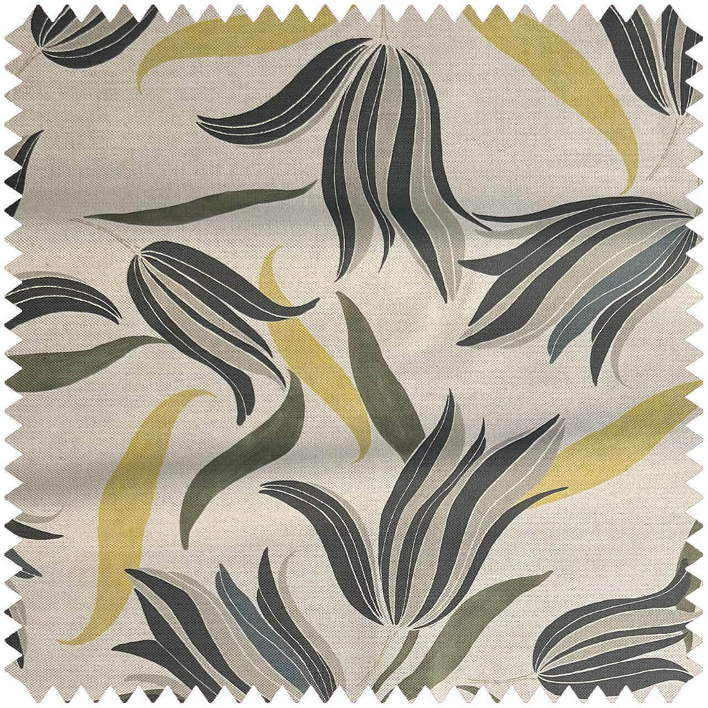 Secret Garden French Twist Cotton Linen (half Scale)