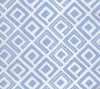 Powder Blue on White Linen