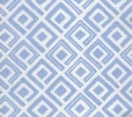 Powder Blue on White Linen