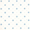 Serendipity Wallpaper Blue Silver