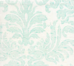 Sevilla Damask, Turquoise on Tint