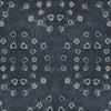Shibori Circle Overdyed Black