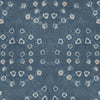 Shibori Circle Washed Indigo