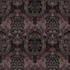 Skull Damask Superwide Dark Beetroot