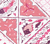 Pinks on White