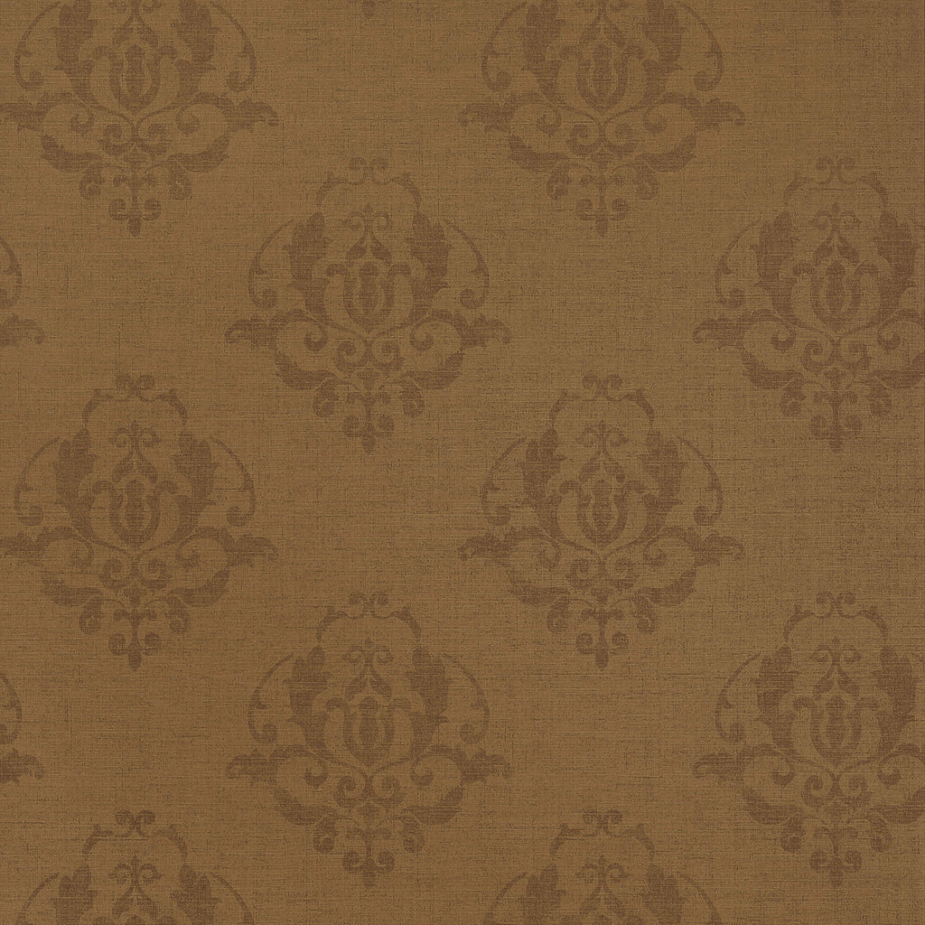 Miranda Chestnut - Chestnut Wallcovering | Thibaut