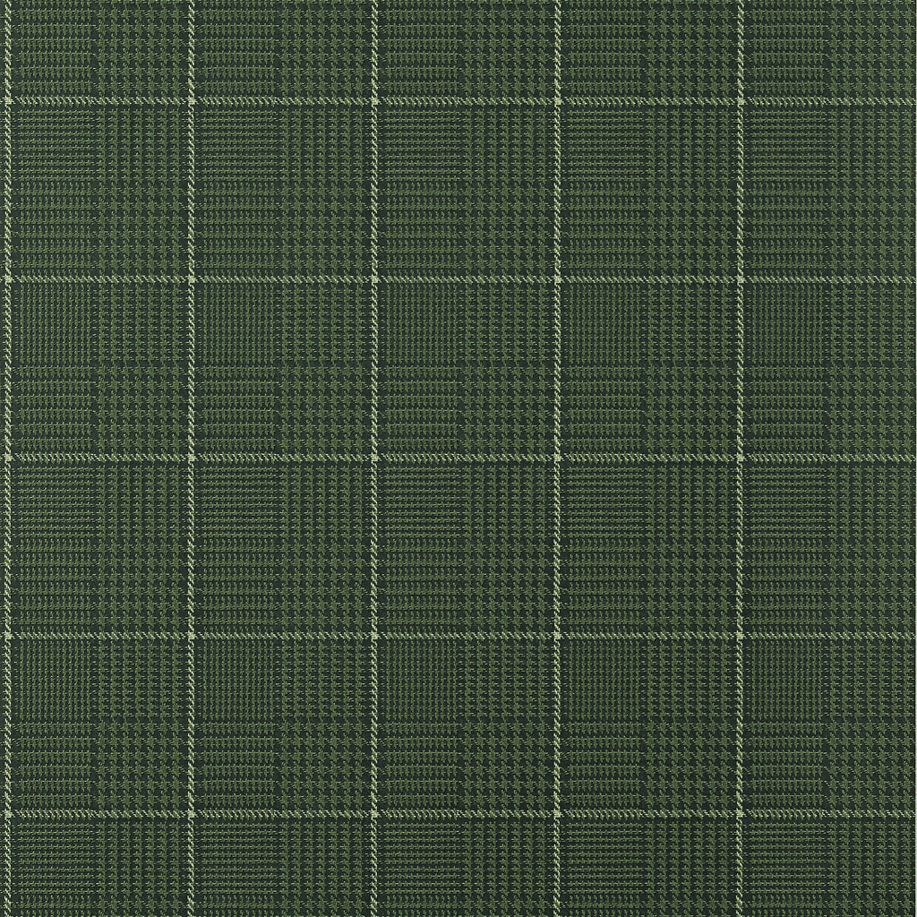 Grassmarket Check Forest Green - Forest Green Wallcovering | Thibaut