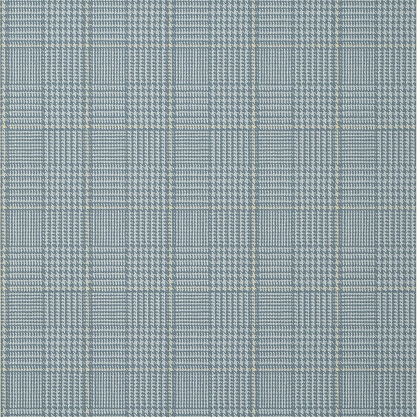 Grassmarket Check Slate Blue - Slate Blue Wallcovering | Thibaut