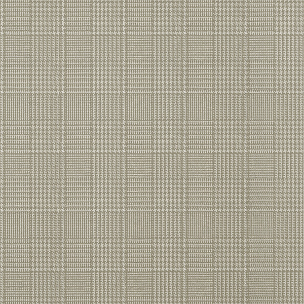 Grassmarket Check Beige - Beige Wallcovering | Thibaut