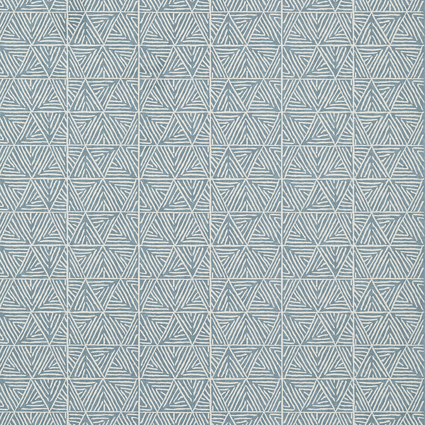Mombasa Slate Blue - Slate Blue Wallcovering | Thibaut