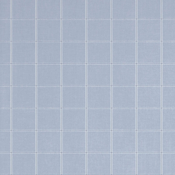 Henley Plaid, Light Blue Wallcoverings | Thibaut