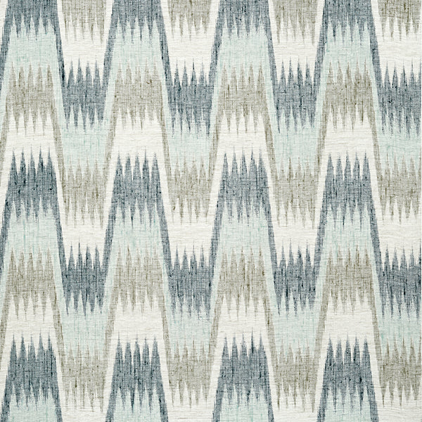 Stockholm Chevron Slate Blue - Slate Blue Wallcovering | Thibaut