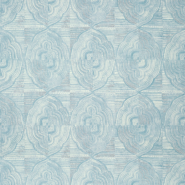 Kalahari Slate Blue - Slate Blue Wallcovering | Thibaut