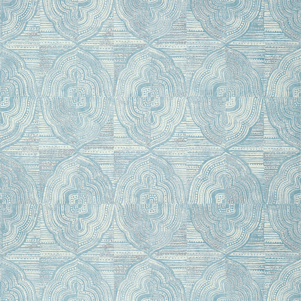 Kalahari Slate Blue - Slate Blue Wallcovering | Thibaut