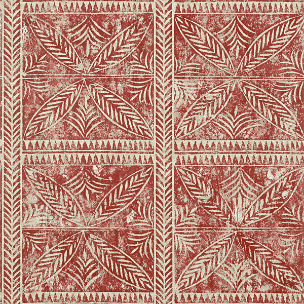 Timbuktu Red - Red Wallcovering | Thibaut