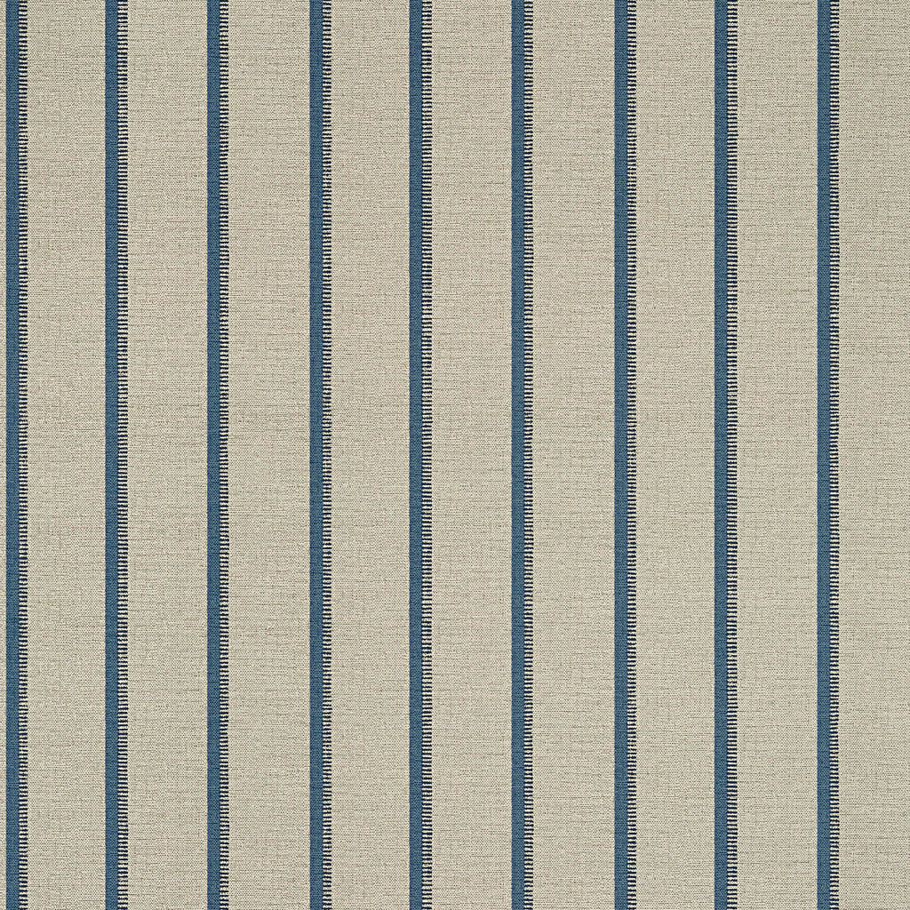 Notch Stripe Flax and Navy | Thibaut