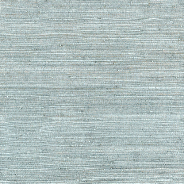 Montgomery Weave, Spa Blue Wallcoverings | Thibaut