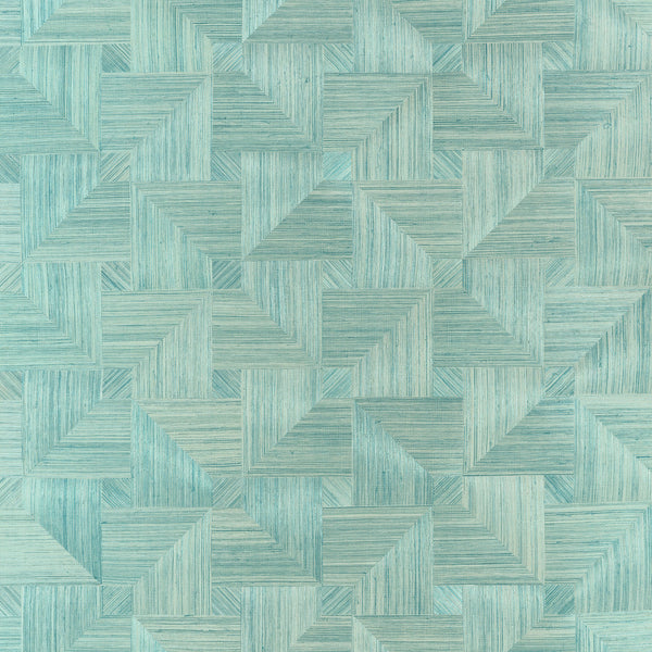 Bali Weave, Seaglass Wallcoverings | Thibaut