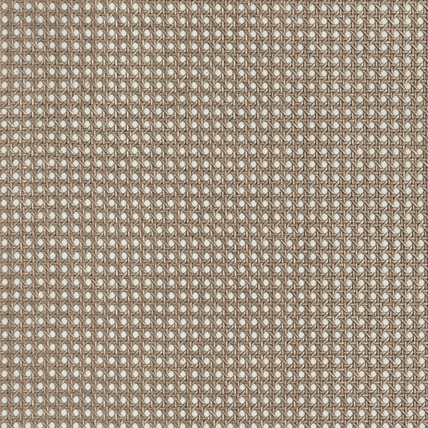 Paper Rattan, Taupe Wallcoverings | Thibaut