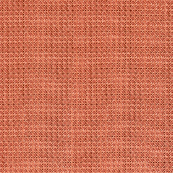 Paper Rattan, Coral Wallcoverings | Thibaut
