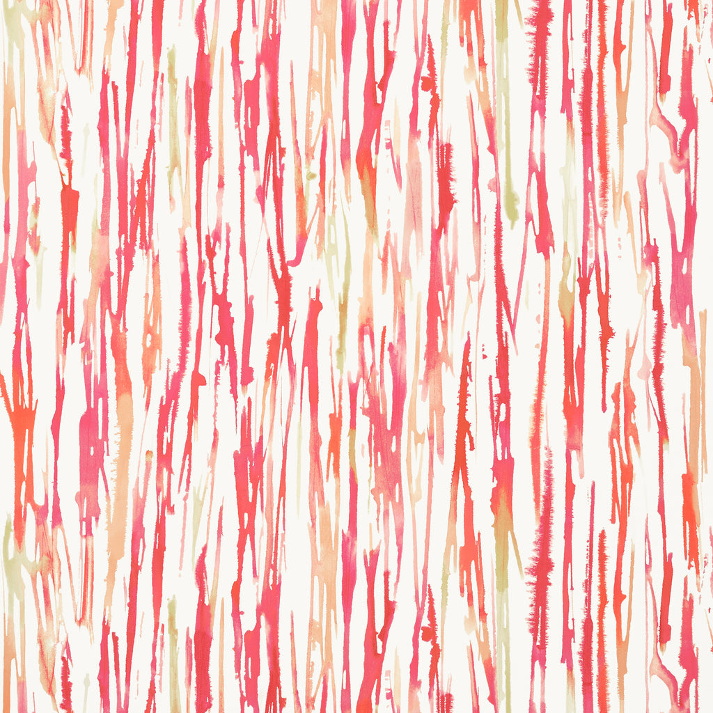 Aurora Cherry - Cherry Wallcovering | Thibaut