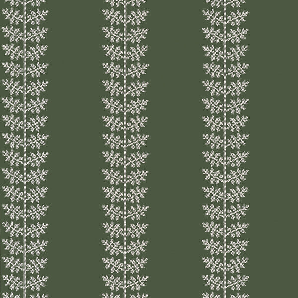 Amble, Olive Green Wallcoverings | Thibaut