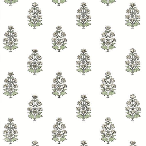Audrey, Beige Wallcoverings | Thibaut